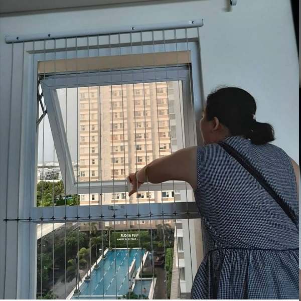 lưới an toàn cửa sổ