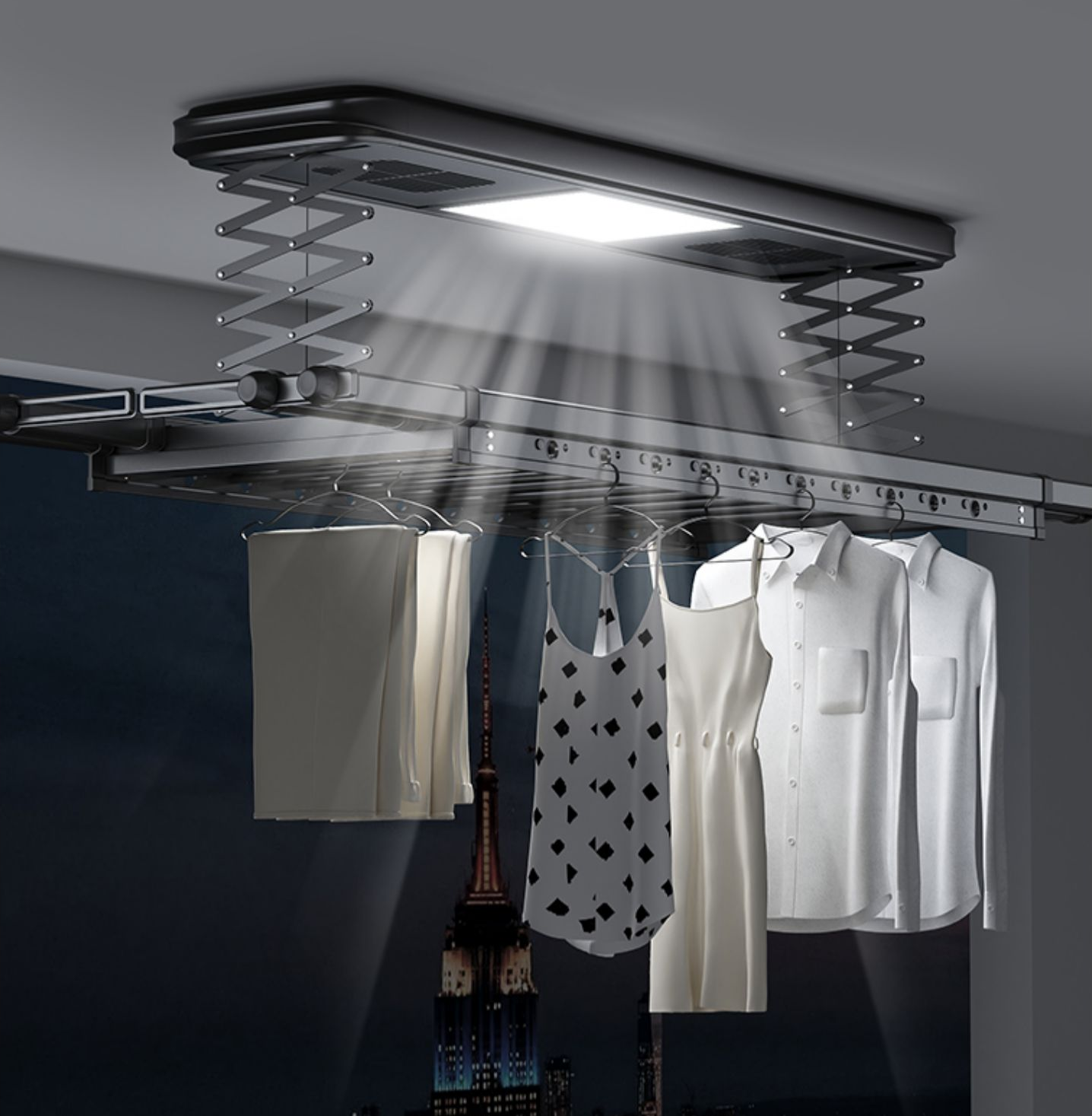 Giàn phơi thông minh điều khiển từ xa