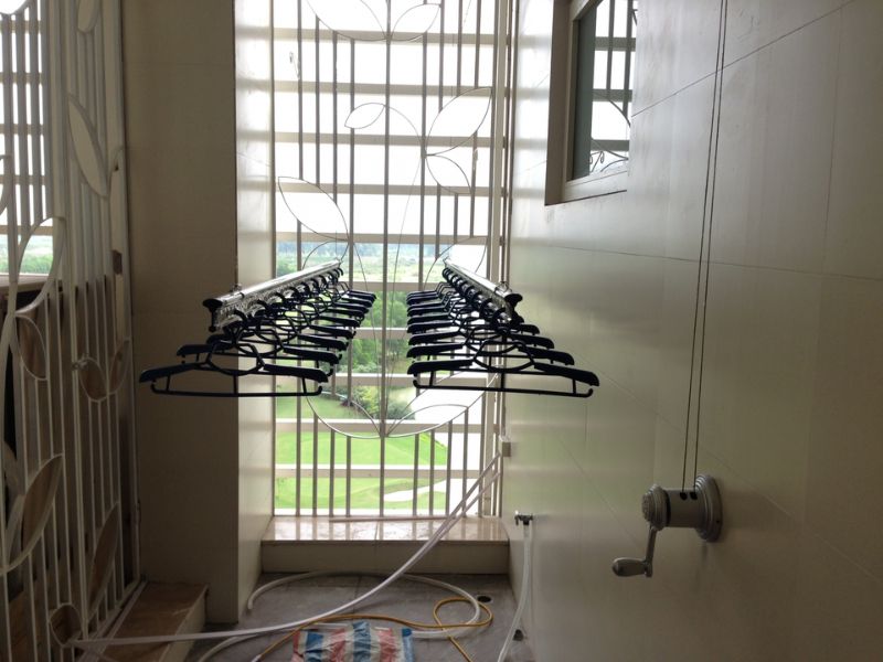 Giàn phơi thông minh 