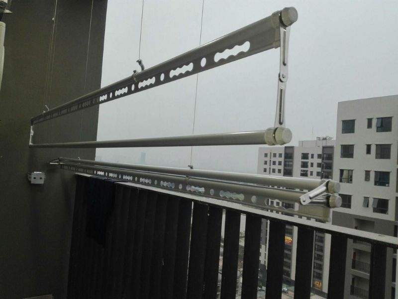 Giàn phơi đồ thông minh treo ban công