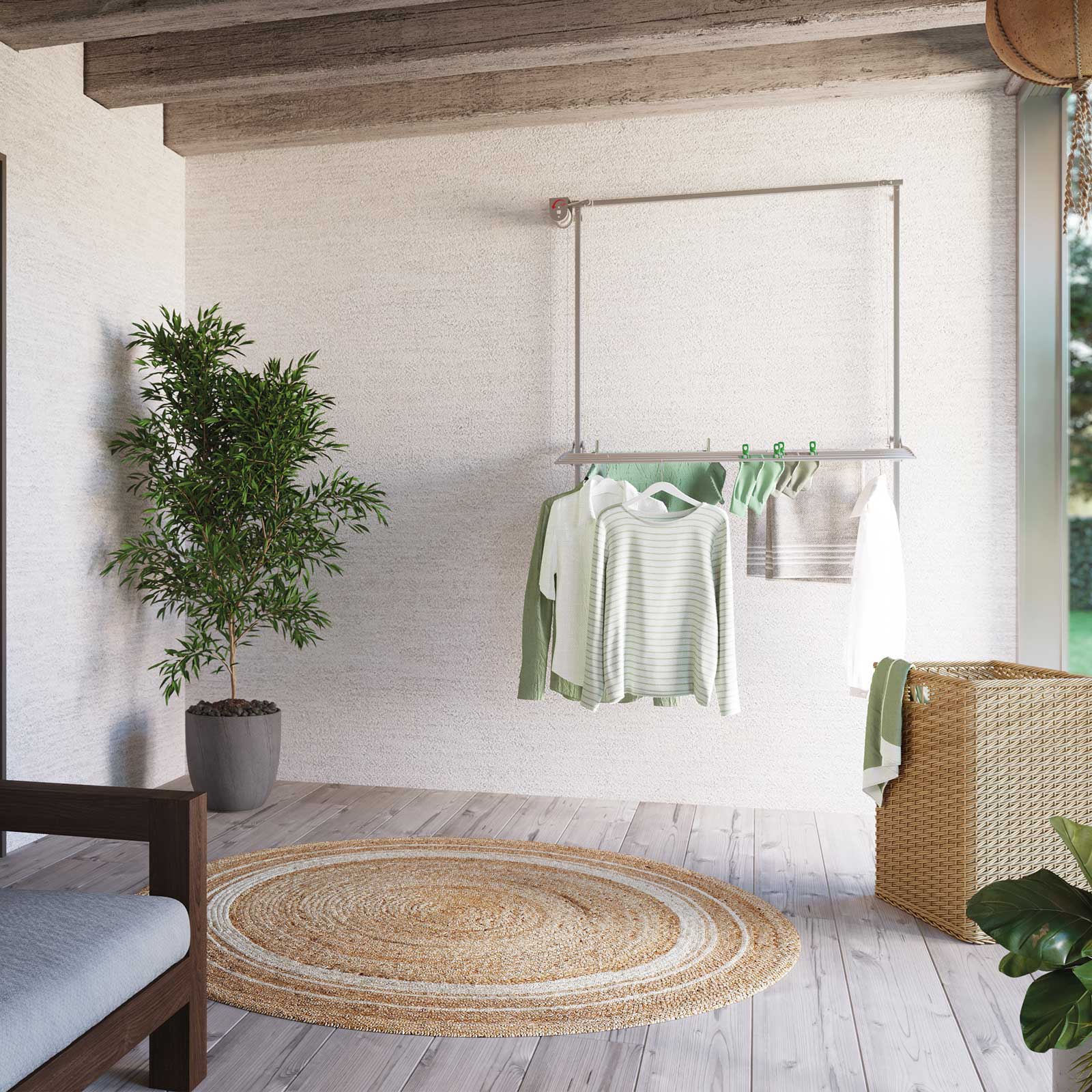 Lắp đặt giàn phơi quần áo