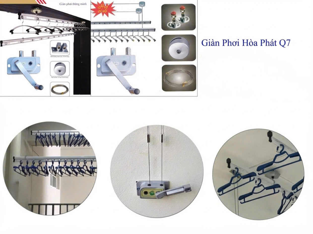 Giàn phơi thông minh Q7