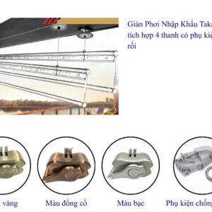 Giàn phơi nhập khẩu Takashi H009