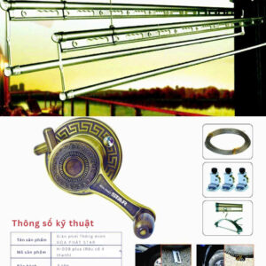 Giàn phơi thông minh H-009 Plus (Rêu cổ 4 thanh)